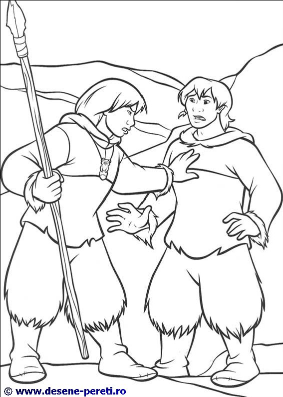brother bear desene colorat